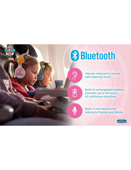 Auriculares Inalámbricos Bluetooth eKids Paw Patrol Skye