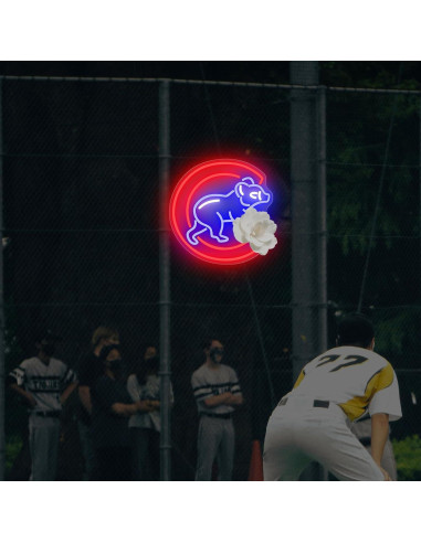 Luz de Neón LED Oso Saly Ror 32.5x32cm Decoración