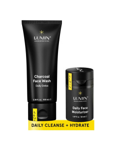 Kit de Cuidado de Piel para Hombres Lumin - Limpiador y Hidratante