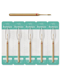 Broca Limpiadora de Cutículas hytoos Mini Cono 1mm 5Pcs
