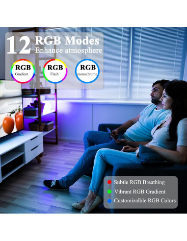 Juego de Apliques de Pared LED HOTRAN, 2 Unidades, Dorado, Inalámbrico