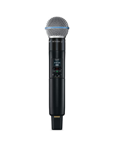Transmisor de Mano Shure SLXD2 con Micrófono Beta 58A