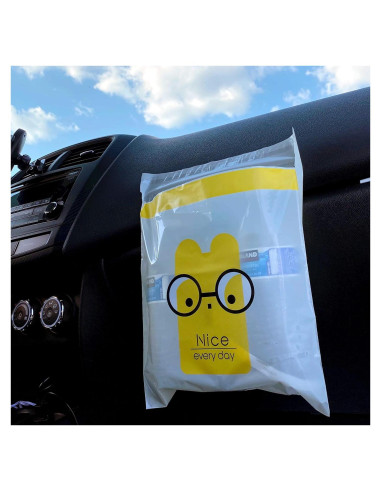 Bolsa de Basura Desechable Starryland 30 Unidades Coloridas