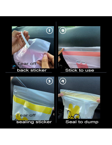 Bolsa de Basura Desechable Starryland 30 Unidades Coloridas