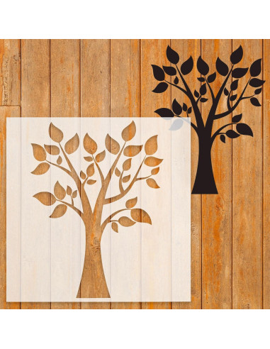 12 Hojas Plantillas Mylar 30.48x30.48cm EGOSKY Reutilizables