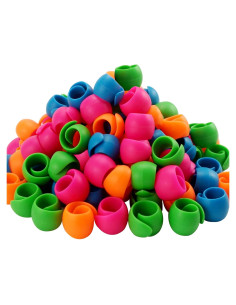 100pcs Abrazadores de Bobinas New Brothread - Silicona Flexible