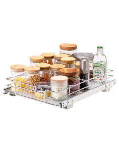 Organizador de Gabinete Extraíble VEVOR 32cm x 42cm x 9cm Acero