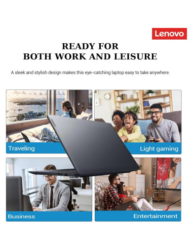 Lenovo IdeaPad 1 Laptop 15.6" FHD 12GB RAM 256GB SSD Windows 11