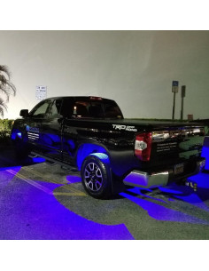 Luces LED Rock Ampper 2 Pods Impermeables Azul 9W 12-24V 2