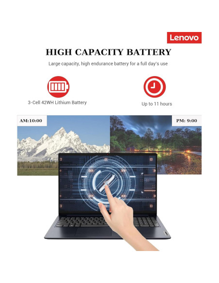 Lenovo IdeaPad 1 Laptop 15.6" FHD 12GB RAM 256GB SSD Windows 11