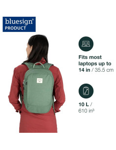 Mochila Osprey Arcane Small Day 10L Negra para Laptop 13" 2