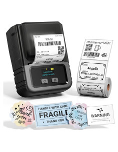 Impresora de Etiquetas Phomemo M120 Térmica Portátil 203 DPI