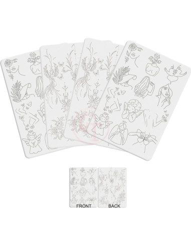 Piel de Práctica de Tatuaje FeteBeauty 1pc Silicona 1.5mm