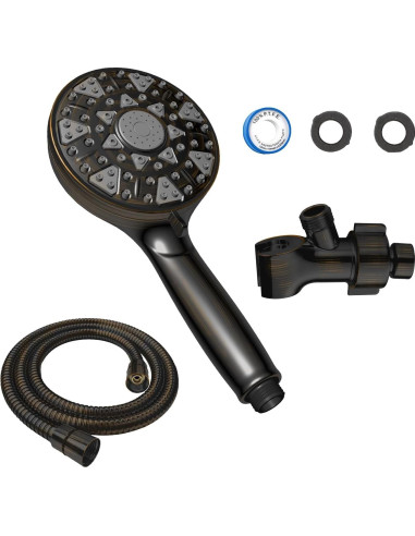 Cabezal de Ducha Diiwet 7 Configuraciones Alta Presión Bronce