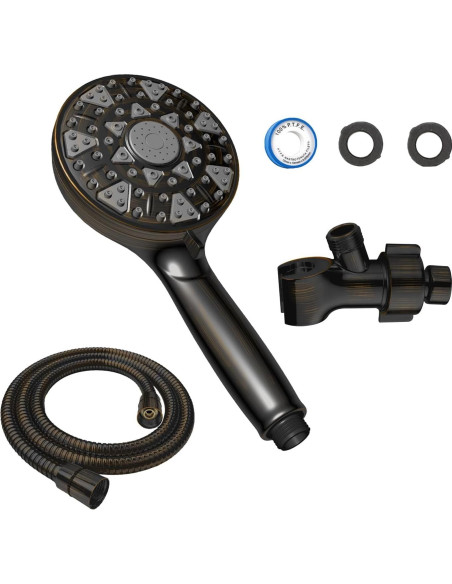 Cabezal de Ducha Diiwet 7 Configuraciones Alta Presión Bronce