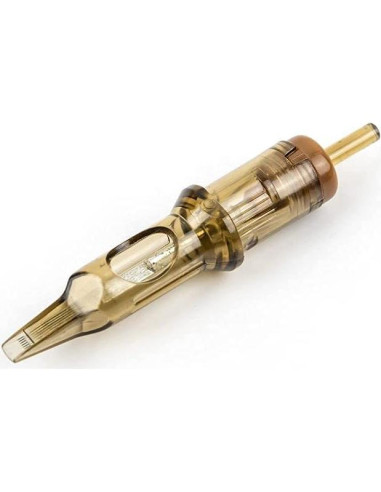 Cartuchos de Agujas de Tatuaje Kwadron 20 Unidades Punta Larga