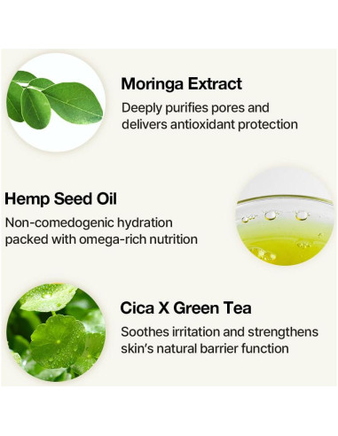 Limpiador Facial Gel a Espuma Labio 200ml Vegano Piel Sensible