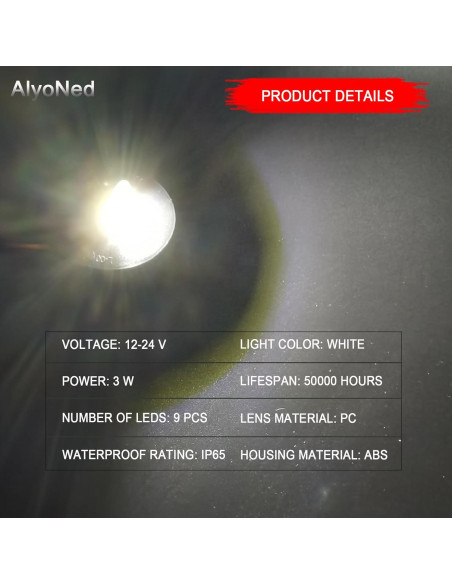 Lámparas LED traseras AlyoNed para Ford F-150 F-250 F-350