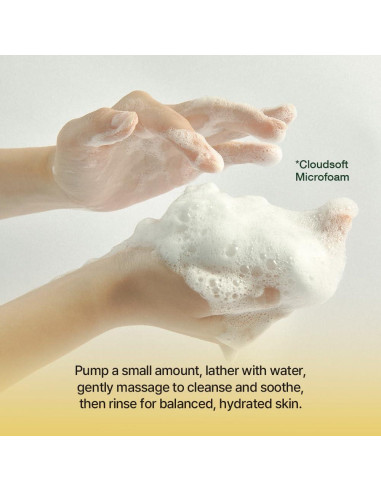 Limpiador Facial Gel a Espuma Labio 200ml Vegano Piel Sensible