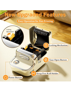 Impresora de Etiquetas Phomemo M150 Bluetooth Portátil 20-50mm 2