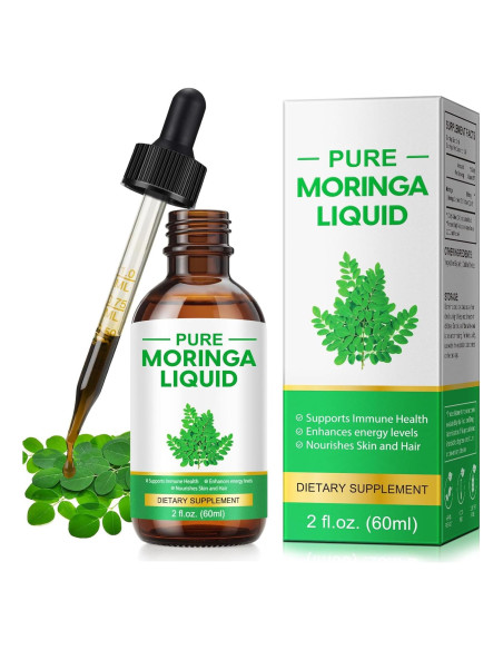 Gotas Líquidas de Moringa Pura Ruduwu 120g - Energía y Salud Gotas Líquidas de Moringa Pura Ruduwu 120g - Energía y Salud