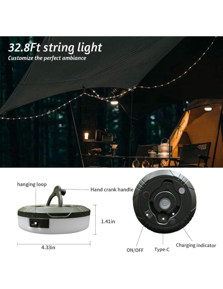 Luces de Cuerda Janhaley 10m USB RGB + Luz Cálida Impermeables Luces de Cuerda Janhaley 10m USB RGB + Luz Cálida Impermeables