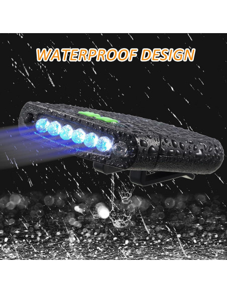 Linterna LED Clip en Gorro Mudder Recargable USB 1000 Lúmenes Linterna LED Clip en Gorro Mudder Recargable USB 1000 Lúmenes