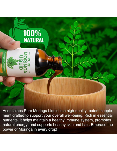 Gotas Líquidas de Moringa Pura Ruduwu 120g - Energía y Salud Gotas Líquidas de Moringa Pura Ruduwu 120g - Energía y Salud