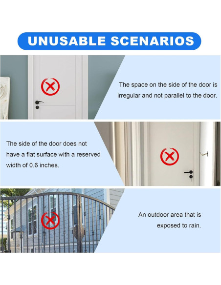 Alarmas para Puertas y Ventanas ANKOSHUN - 6 Paquete Gris