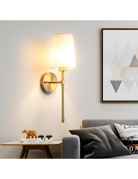 Aplique de Pared Inalámbrico YHCDLAMP LED Regulable 12W