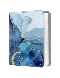 Álbum de Fotos Fintie para Instax Mini - 256 Bolsillos Mármol Oceánico