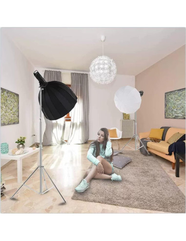 Soporte de Luz Cevoqin 2.85m Acero Inoxidable Alta Resistencia