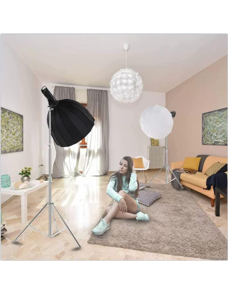 Soporte de Luz Cevoqin 2.85m Acero Inoxidable Alta Resistencia