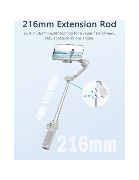 Estabilizador de Smartphone FeiyuTech VB 4 con AI y Varilla 21cm Estabilizador de Smartphone FeiyuTech VB 4 con AI y Varilla 21cm