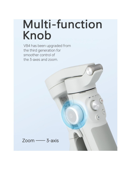 Estabilizador de Smartphone FeiyuTech VB 4 con AI y Varilla 21cm Estabilizador de Smartphone FeiyuTech VB 4 con AI y Varilla 21cm