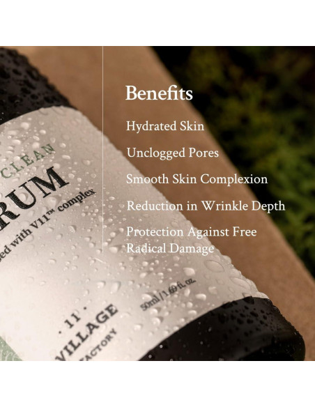 Suero Exfoliante AHA BHA Village 11 Factory 50ml Piel Grasa