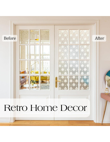 Película de Ventana Rabbitgoo Esmerilada 44.5x200 cm Sin Adhesivo