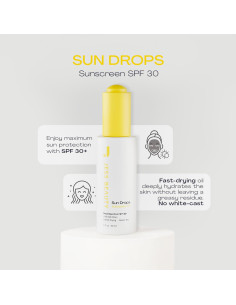 Gotas de Sol JESS BEAUTY con Protector Solar SPF 30 - 29.57 ml 2