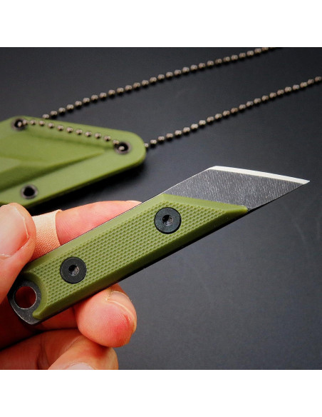 Cuchillo Fijo Ccanku C1146 EDC 440C Mango G10 Verde Militar Cuchillo Fijo Ccanku C1146 EDC 440C Mango G10 Verde Militar