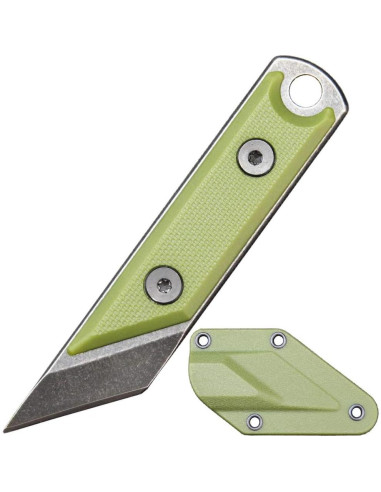 Cuchillo Fijo Ccanku C1146 EDC 440C Mango G10 Verde Militar