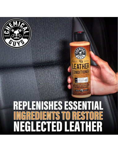 Kit Limpiador y Acondicionador de Cuero Chemical Guys 473 ml