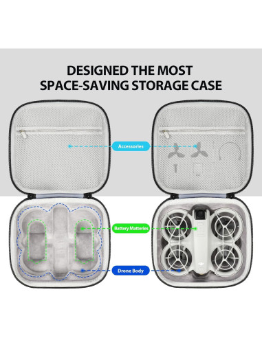 Estuche Duro GAGITERVR N2 para Dron DJI Neo - Compacto y Ligero