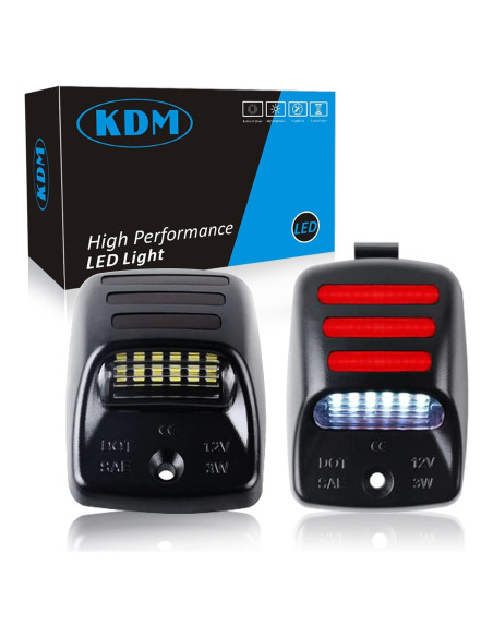 KDM Luz de Placa de Licencia LED Toyota Tacoma 2005-2015