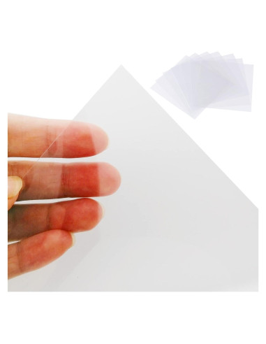 Plantillas Transparentes Mylar 30.5x30.5cm 10 Piezas BANLTRE