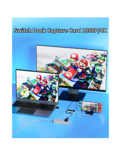 Estación de Acoplamiento 2 en 1 Yigorn para Nintendo Switch 1080P 2