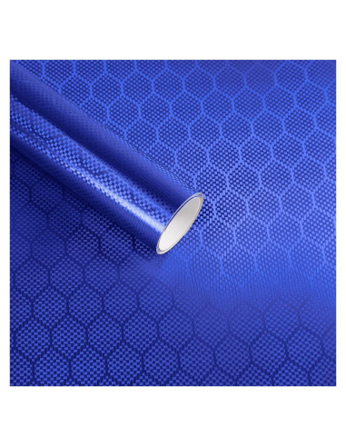 Envoltura de Vinilo Hexagonal Lypumso 0.3m x 1.5m Azul