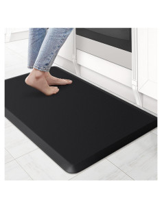 Alfombra Antifatiga KitchenClouds 71x44cm Impermeable Negra