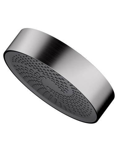 Cabezal de Ducha Alta Presión AULEEND 20 cm Niquel Cepillado