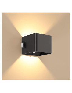Luz de Pared LED Inalámbrica LUTEC con Sensor de Movimiento