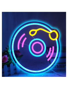 Luz de Neón Dimmable AMITT Disco 30.48cm para Decoración